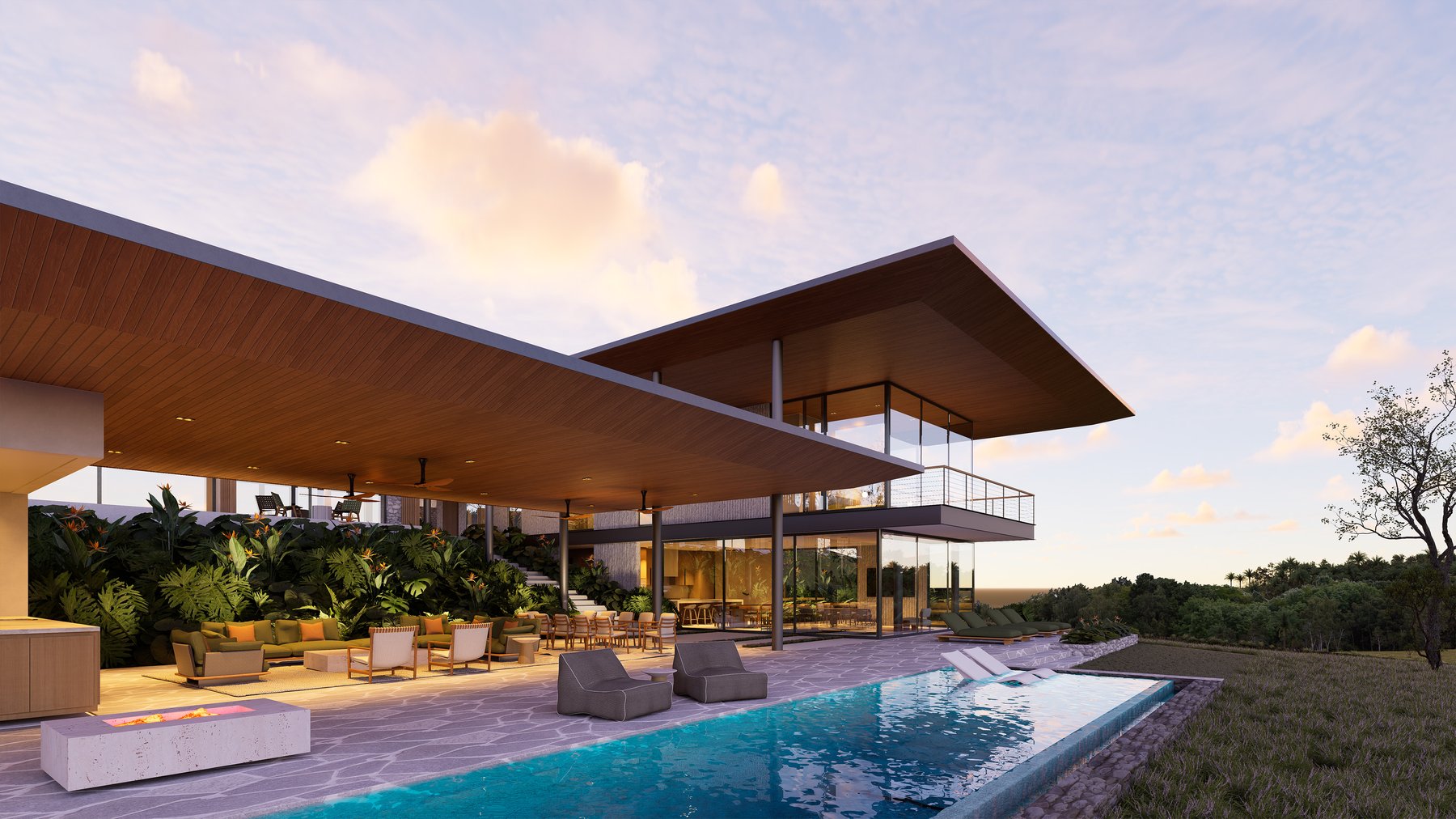 Contour Home — residential architecture, Costa Rica